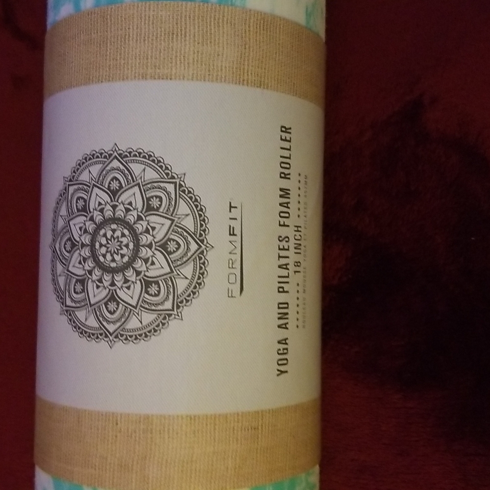 Yoga and pilates foam roller
